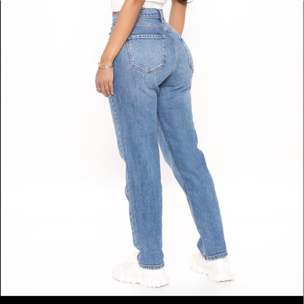 BRAND new fashionnnova straight leg jeans 😻